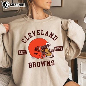 Cleveland Browns Est. 1946 Vintage Browns Shirt Cleveland Browns Gift 4