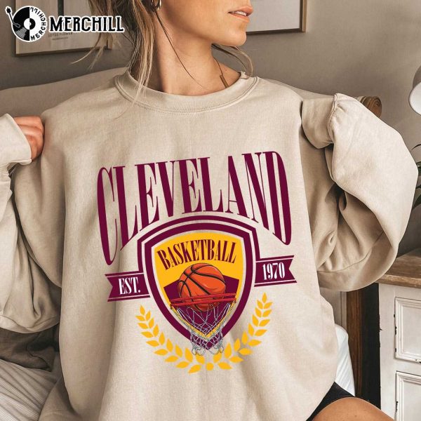 Cleveland Est. 1970 Vintage Cleveland Cavaliers Shirt Cleveland Sports Gifts