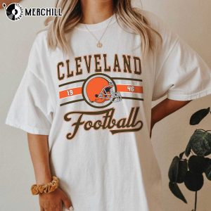 Cleveland Football 1946 Cleveland Browns Long sleeve Shirt Cleveland Browns Gift Ideas 4