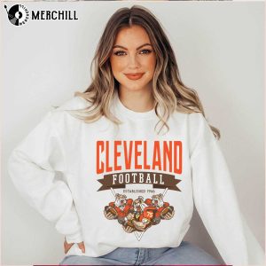 Cleveland Football Established 1946 Funny Browns Shirts Cleveland Browns Unique Gifts 2