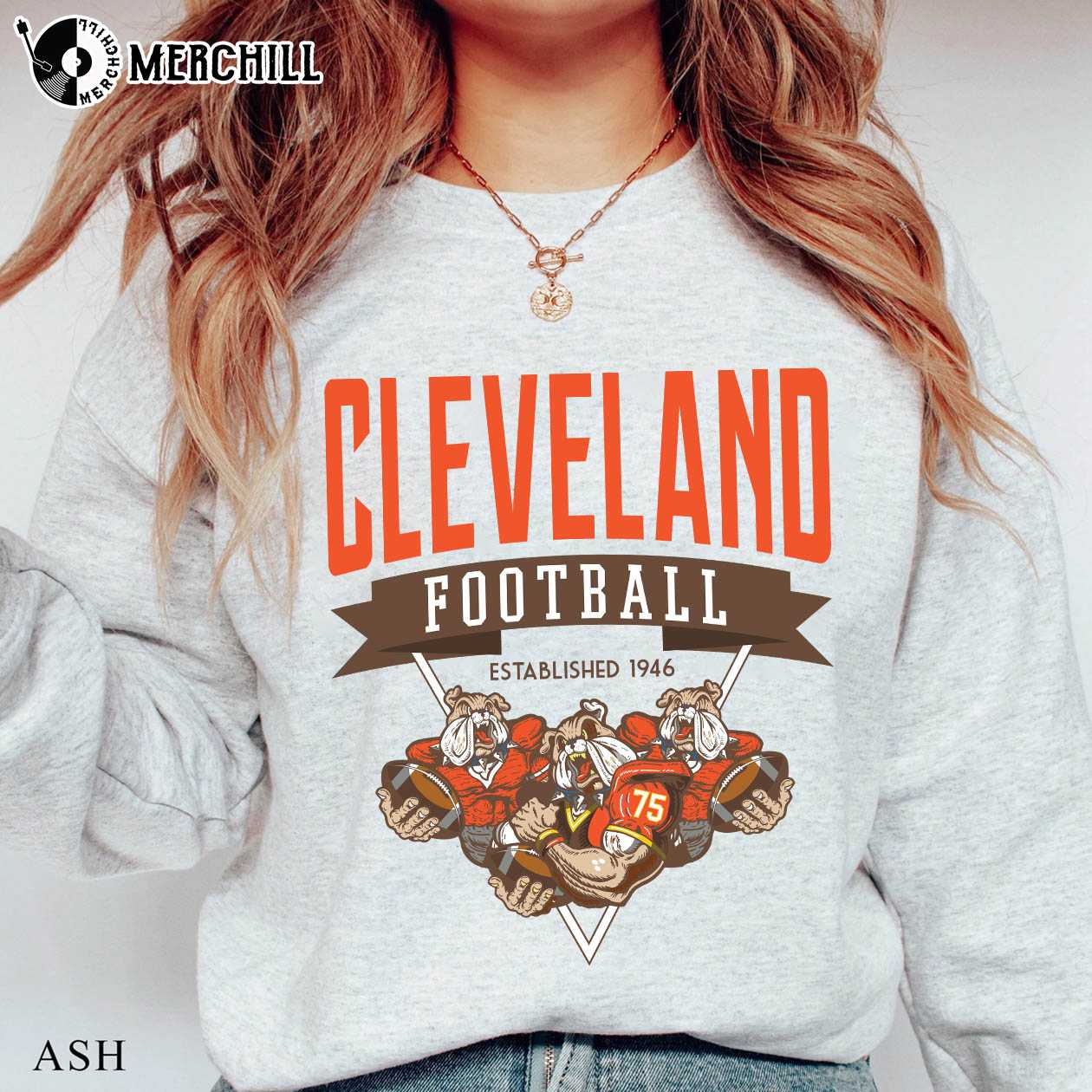 Cleveland Football Established 1946 Funny Browns Shirts Cleveland Browns  Unique Gifts - Happy Place for Music Lovers
