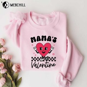Cute Heart Mama Valentine Shirt Valentines Day Gifts for Mom 2