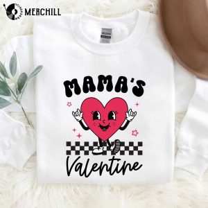 Cute Heart Mama Valentine Shirt Valentines Day Gifts for Mom