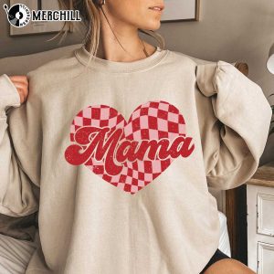 Cute Mama Valentine Shirt Valentines Gifts for Mom 3