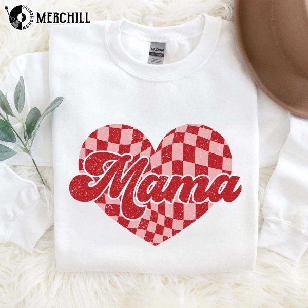 Cute Mama Valentine Shirt Valentines Gifts for Mom