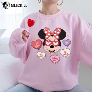 Cute Minnie Valentines Day Shirts for Ladies Valentines for Her