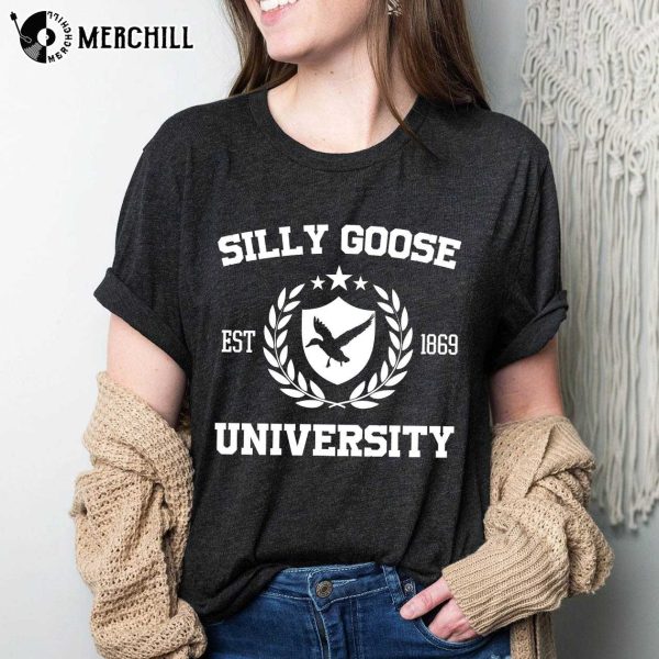 Est. 1869 Silly Goose University Sweatshirt Funny Valentines Gifts for Men
