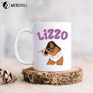 Lizzo Mug Playing Flute Lizzo Gift for Fans 2