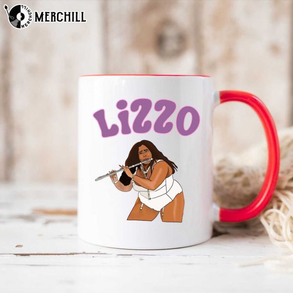 Lizzo Mug Playing Flute Lizzo Gift for Fans
