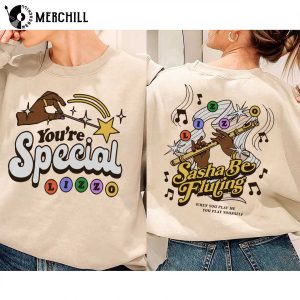 Lizzo Special Tour Sweatshirt 2 Printed Sides Lizzo Concert Shirt 4