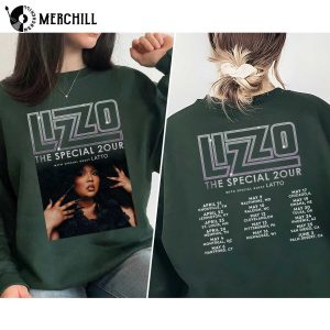 Lizzo The Special 2our Sweatshirt 2 Printed Sides Lizzo Concert Shirt 4