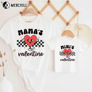 Mama Mini Mommy and Me Valentines Shirts Valentines Day Ideas for Mom