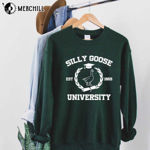 Silly Goose University T Shirt Est 1869 Funny Gifts for Boyfriend