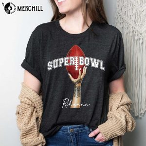 Super Bowl 2023 Halftime Rihanna Shirt Badgalriri Game Day Tee - Happy  Place for Music Lovers