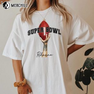 Super Bowl 2023 Halftime Rihanna Shirt Badgalriri Game Day Tee 8