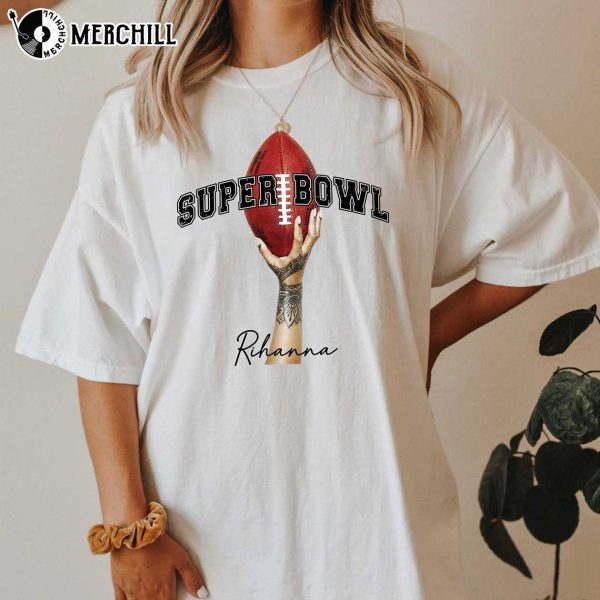 Super Bowl 2023 Halftime Rihanna Shirt Badgalriri Game Day Tee