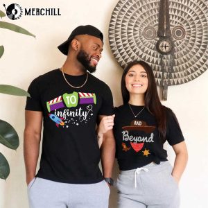 To Infinity and Beyond Toy Story Matching Valentines Day Shirts 2