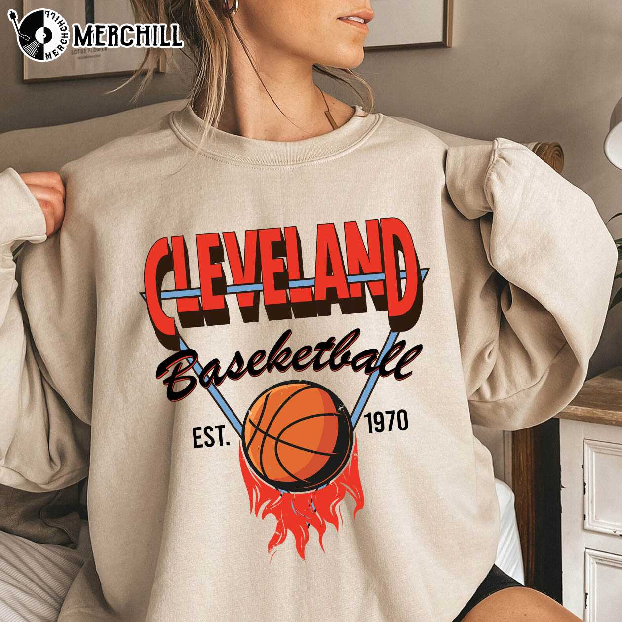 women's cleveland cavaliers sweatshirt