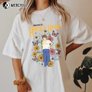 Welcome to Harrys House Flower Shirt Harry Styles Fan Gifts 4