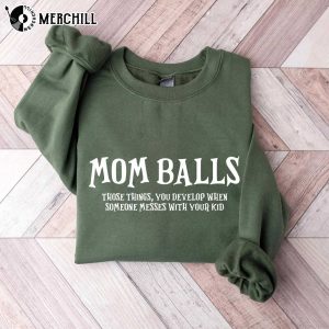 Baseball Softball Mom Shirt Mom Balls Gift for Mothers Day 4
