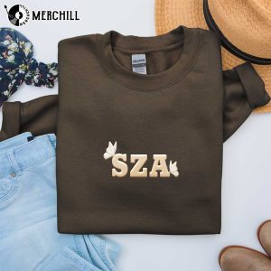 SZA Merchandise - SZA SOS Tour Jersey White Navy Gold