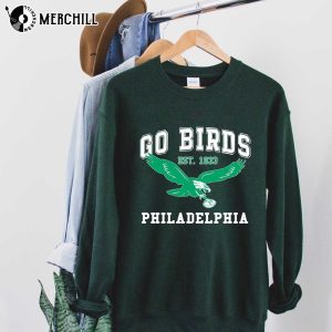 Est 1933 Eagles Hoodie Eagles Conference Championship Shirt - Happy Place  for Music Lovers