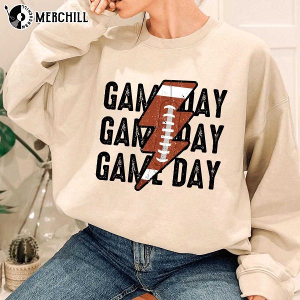 Football Mom T Shirt Game Day Funny Gift for Mama