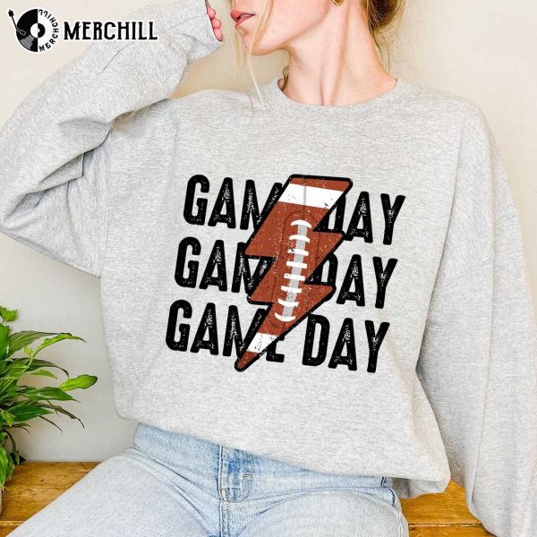 Football Mom T Shirt Game Day Funny Gift for Mama