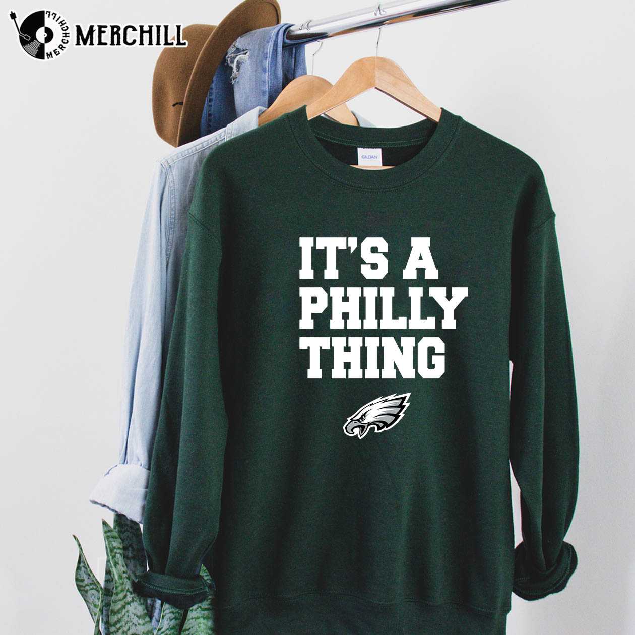Its A Philly Thing Hoodie Eagles NFC Championship Super Bowl 2023 - Happy  Place for Music Lovers