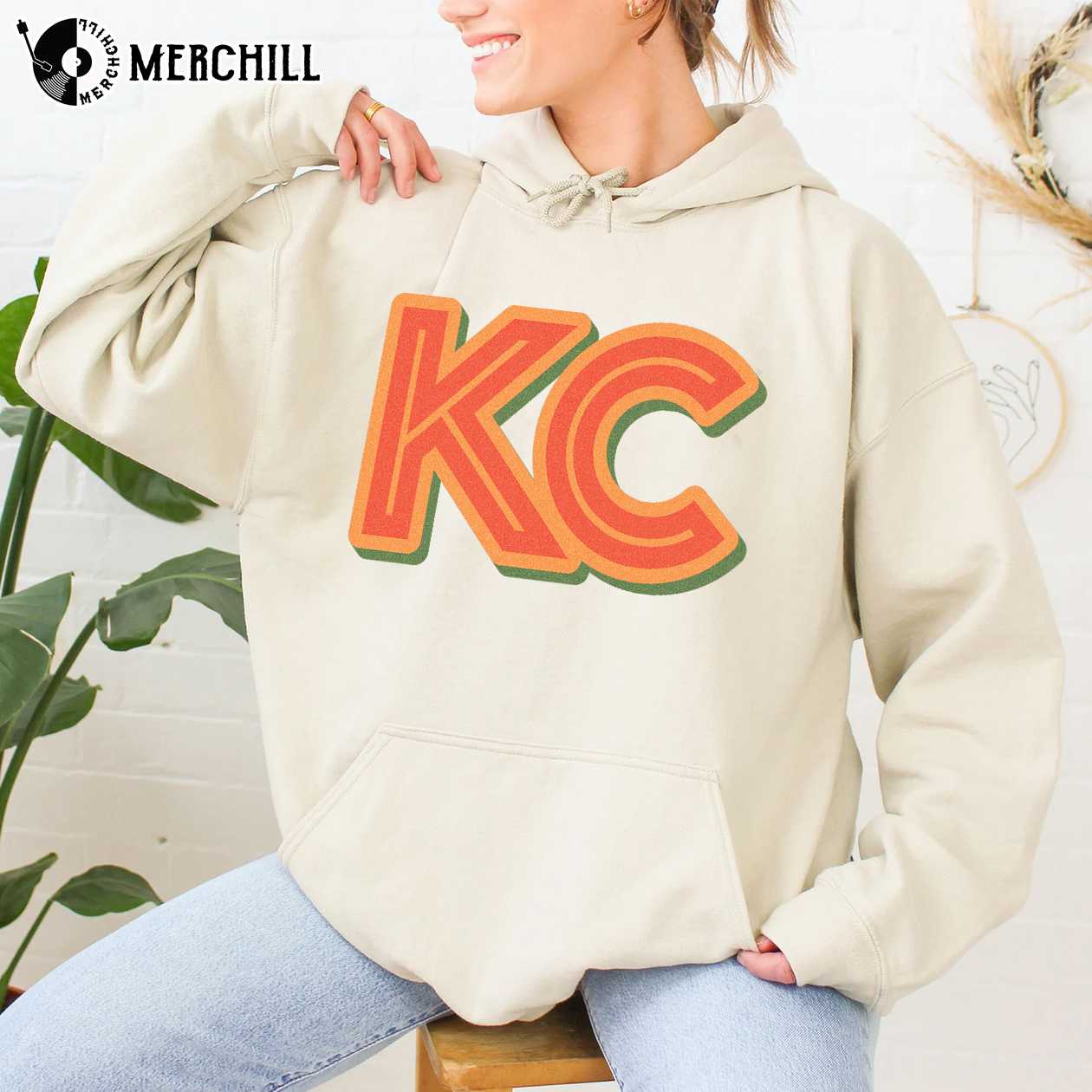 KC Chiefs Shirts Womens Unique Kansas City Chiefs Gift - Happy Place for  Music Lovers