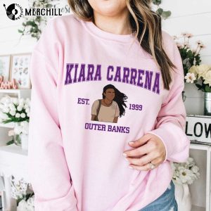Kiara Carrera Shirt Printed 2 Sides Outer Banks Shirt Season 3 4
