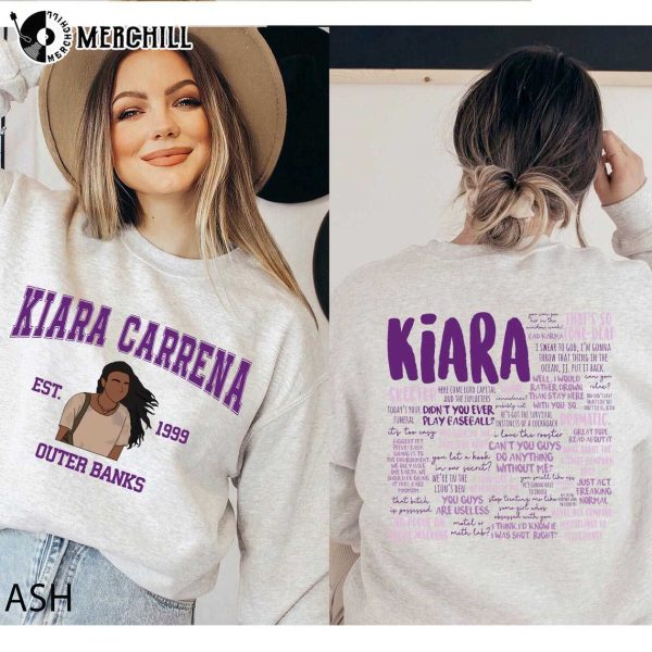 Kiara Carrera Shirt Printed 2 Sides Outer Banks Shirt Season 3