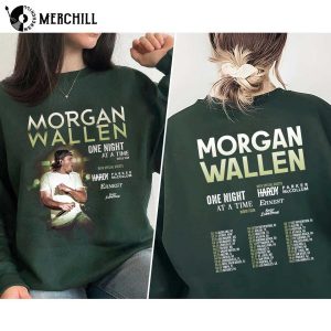 One Night At A Time Tour 2023 Morgan Wallen Concert T Shirt 2
