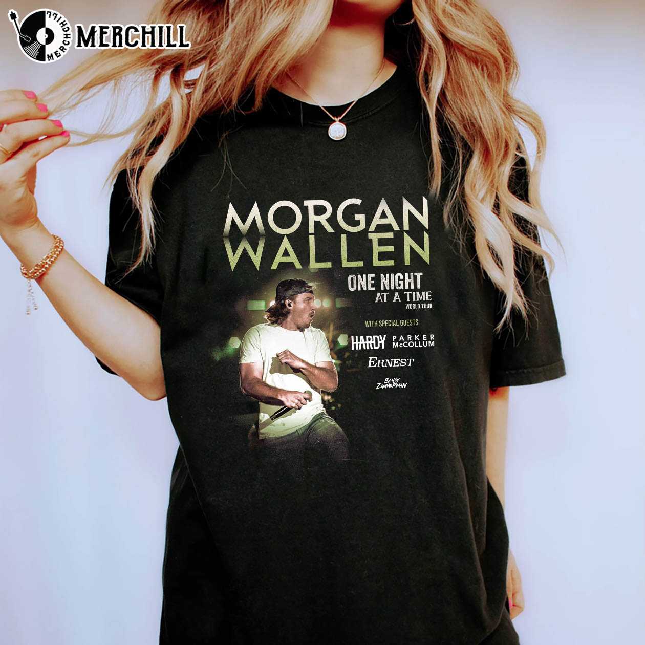 One Night At A Time Morgan Wallen World Tour 2023 Shirt ⋆ Vuccie