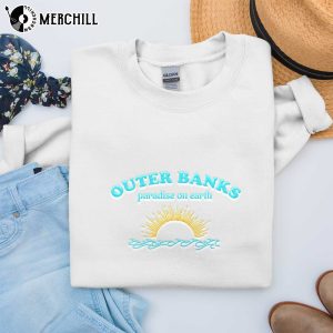 Outer Banks Embroidered Sweatshirt Pogue Life Merch