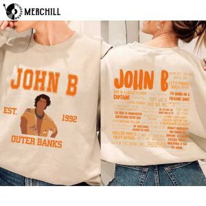 Outer Banks John B Shirt 2 Sides Pogue Shirt Outer Banks Season 3