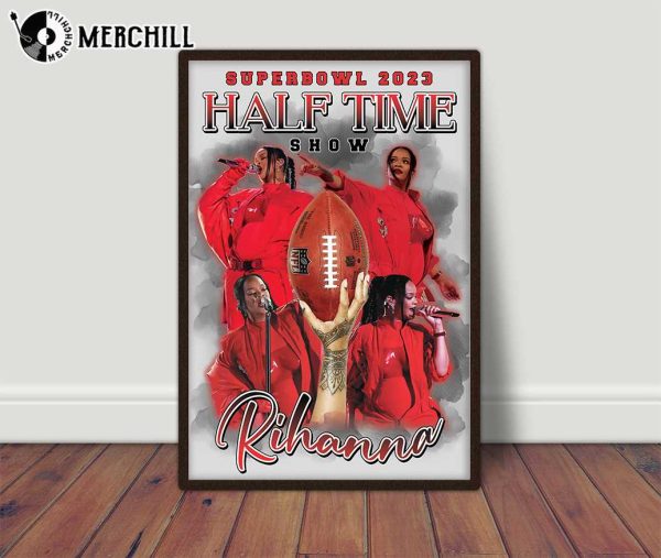Rihanna Poster Rihanna Super Bowl Performance Halftime Show 2023