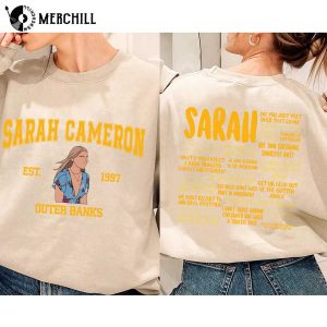 Sarah Cameron Shirt Printed 2 Sides Pogue Life Sweatshirt