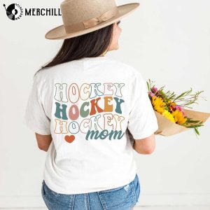 Smiley Face Hockey Mom Sweatshirt Funny Hockey Mom Shirts 4