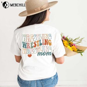 Smiley Face Wrestling Mom Sweatshirt Mothers Day Stuff 4