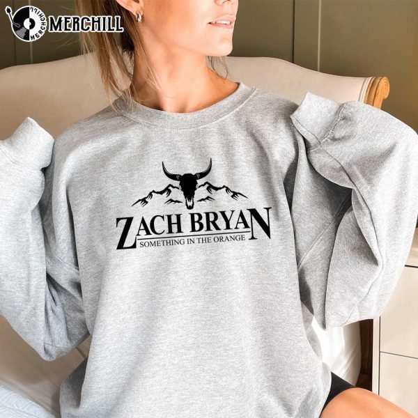 Something in The Orange Zach Bryan Sweatshirt Printed 2 Sides