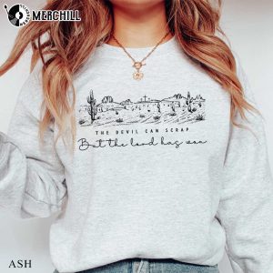 The Devil Can Scrap but The Lord Has Won Sweatshirt Zach Bryan T Shirt 3