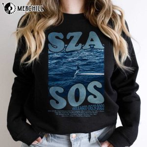 Vintage SZA Sweatshirt SOS Album Tracklist Gift for Fans