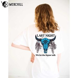 Wallen Last Night Country Shirt Morgan Wallen Gift Idea