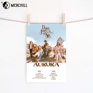 Aurora Poster Daisy Jones and The Six Album Music Poster 2