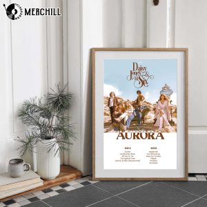 Aurora Poster Daisy Jones and The Six Album Music Poster 3