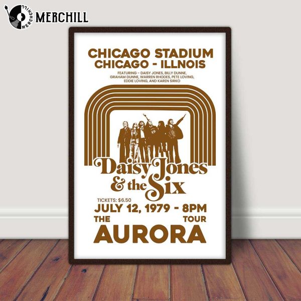 Aurora Tour Poster Daisy Jones and The Six Movie