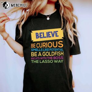 Be Curious Not Judgemental Ted Lasso Shirt Richmond Gift