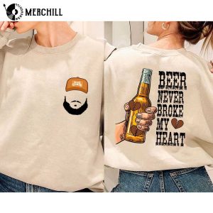 Beer Never Broke My Heart Shirt Luke Combs Concert T Shirt