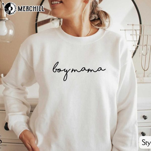 Boy Mama Sweatshirt Mother’s Day Gift from Son
